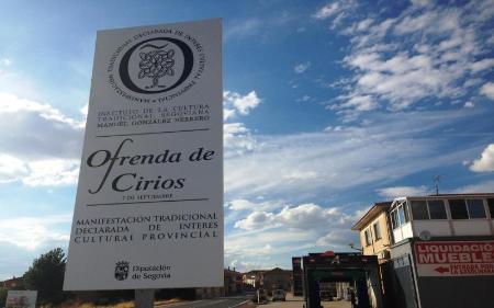 Imagen Señales verticales destacan el interés cultural de la Fiesta de los Cirios